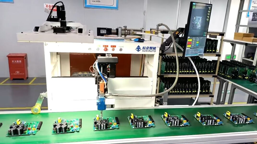 SHENZHEN LAEG CO.,LTD manufacturer production line